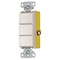 Hubbell Wiring Device-Kellems Switches and Lighting Controls, Combination Devices, Residential Grade, Decorator Series, 3) Three Way Rockers, 15A 120V AC, Side Wired, Light Almond RCD111LA - alternate 1